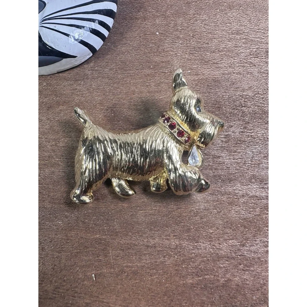 Vintage & Modern  Costume Jewelry Brooches NAPIER KC‎ Scottie Dog Turtle